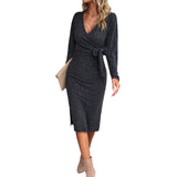 Tatrey Knitted Tied Dress