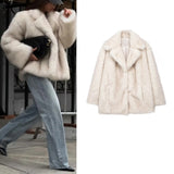 Fox Fur Loose Coat