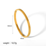 Star Buckle Steel Bracelet