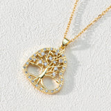 Hollow Tree Of Life Necklace