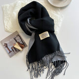 Double-sided Artificial Cashmere Scarf