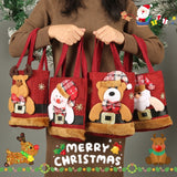 Santa Claus Elk Snowman Bear Handbag