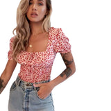 Small Floral T-shirt Top