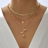 Rose Flower Choker Necklace