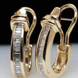 Exquisite Geometric And Gold Earrings