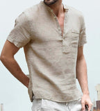 Casual Linen Beach Shirt