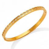 Star Buckle Steel Bracelet