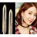 Long Fringe Earrings