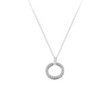 Edge Circle Necklace