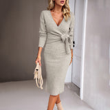 Tatrey Knitted Tied Dress