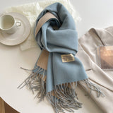 Double-sided Artificial Cashmere Scarf