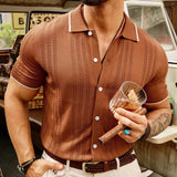 Button Lapel Top