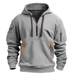 Cotton Dropped Shoulder Hooded