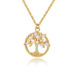 Hollow Tree Of Life Necklace
