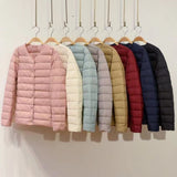 Lightweight Down Warm Short Puff Jackets