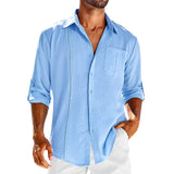 Lace Polo Collar Shirt