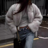 Fox Fur Loose Coat