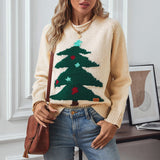 Christmas Tree Pullover Loose Sweater