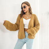 Front Chunky Knitwear Coat