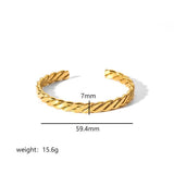 Star Buckle Steel Bracelet