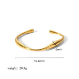 Star Buckle Steel Bracelet