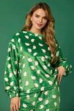 Hat Pajamas Long Sleeve Trousers Suit