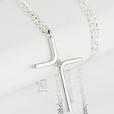 Cross Pendant Simple Necklace