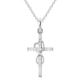 Eight-character Cross Necklace