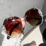 Net Red Trendy Sunscreen And Anti-ultraviolet Glasses