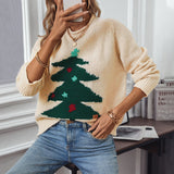 Christmas Tree Pullover Loose Sweater