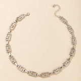 Labyrinth Single Layer Necklace