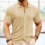 Button Lapel Top