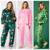 Hat Pajamas Long Sleeve Trousers Suit