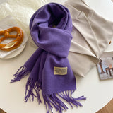 Double-sided Artificial Cashmere Scarf